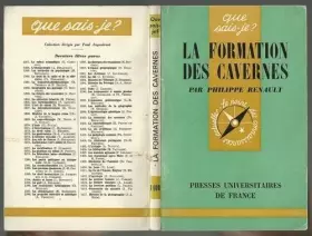 Couverture du produit · La formation des cavernes