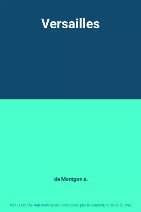 Couverture du produit · Versailles