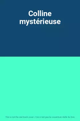 Couverture du produit · Colline mystérieuse