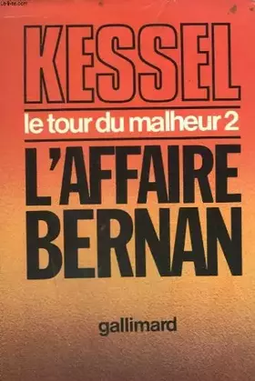 Couverture du produit · L'affaire bernan - le tour du malheur 2