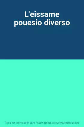 Couverture du produit · L'eissame pouesio diverso