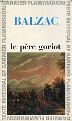 Couverture du produit · Le pere goriot