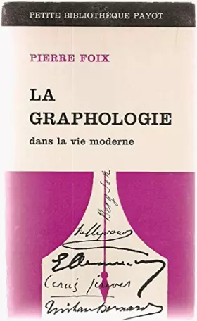 Couverture du produit · La graphologie dans la vie moderne