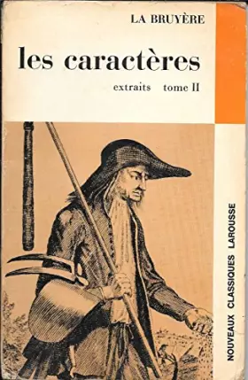 Couverture du produit · Les caractères, extraits 2 vol.