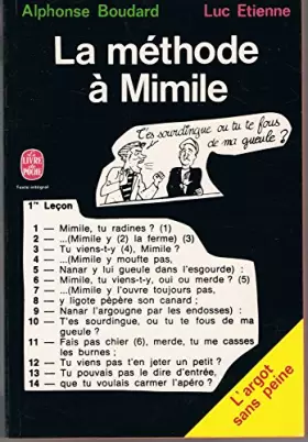 Couverture du produit · La methode a mimile
