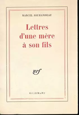Couverture du produit · Lettres d' une mere a son fils