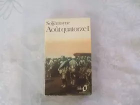 Couverture du produit · Août quatorze , I