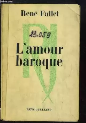 Couverture du produit · L'amour baroque