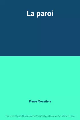 Couverture du produit · La paroi