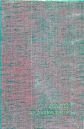 Couverture du produit · Les fils de grand-aigle