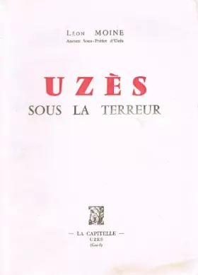 Couverture du produit · Uzes sous la terreur