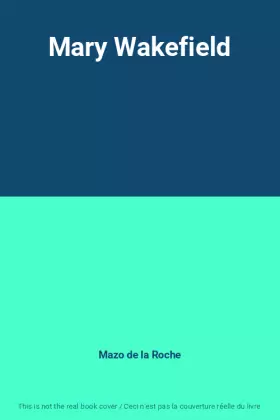 Couverture du produit · Mary Wakefield