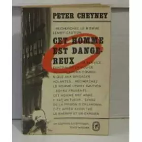 Couverture du produit · Cet homme est dangereux