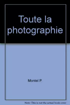Couverture du produit · Toute la photographie