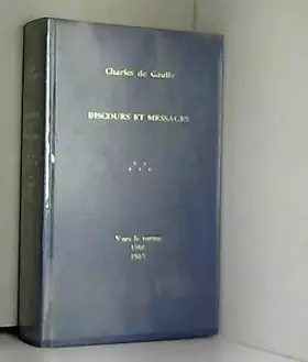 Couverture du produit · Discours et messages vers le terme 1966-1969
