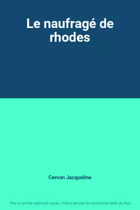 Couverture du produit · Le naufragé de rhodes