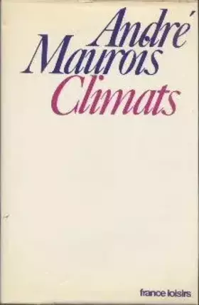 Couverture du produit · Climats