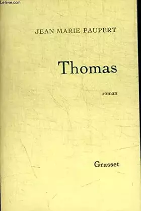 Couverture du produit · Thomas