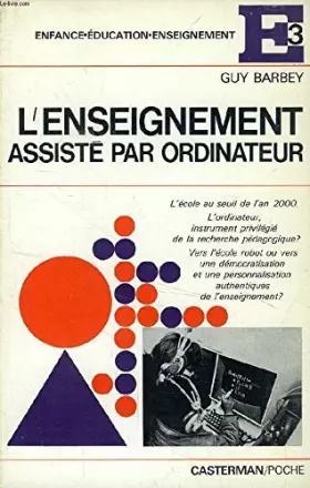 Couverture du produit · L'enseignement assisté par ordinateur.