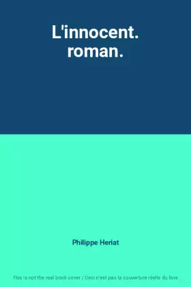 Couverture du produit · L'innocent. roman.
