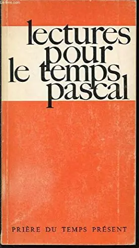 Couverture du produit · Lectures pour le temps pascal