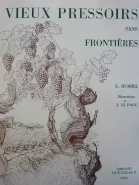 Couverture du produit · Vieux pressoirs sans frontières
