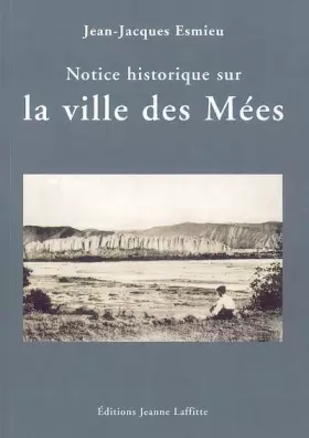 Couverture du produit · Notice de la ville des Mées