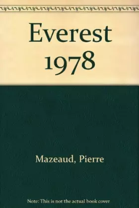 Couverture du produit · Everest mille neuf cent soixante-dix-huit