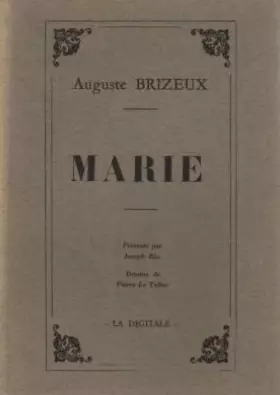 Couverture du produit · Marie