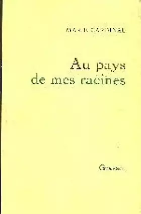 Couverture du produit · Au pays de mes racines