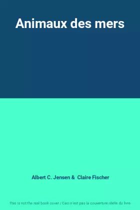 Couverture du produit · Animaux des mers