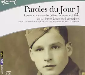 Couverture du produit · Paroles du jour J (CD audio)