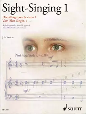 Couverture du produit · SIGHT-SINGING 1 VOL. 1