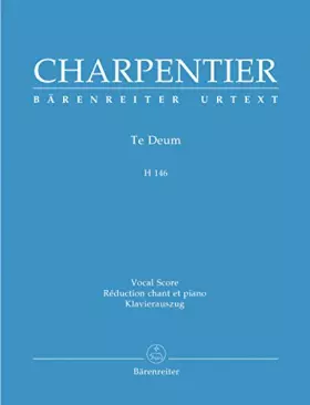 Couverture du produit · Charpentier: Te Deum, H 146 (Vocal Score)