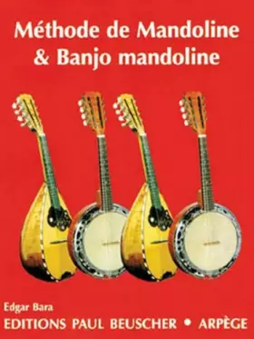 Couverture du produit · Partition : méthode de mandoline et banjo mandoline (complète, théorique et pratique)