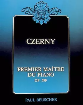 Couverture du produit · Partition : Czerny:op 599 premier maitre du piano