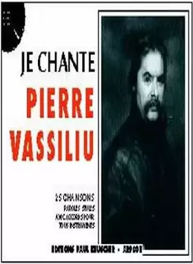 Couverture du produit · Partition : Je chante Vassiliu