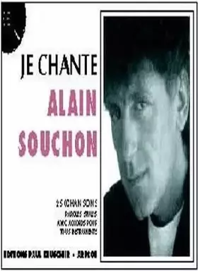 Couverture du produit · Partition : Je chante Souchon