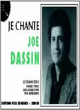 Couverture du produit · Partition : Je chante Dassin