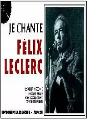 Couverture du produit · Partition : Je chante Leclerc