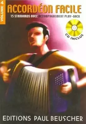 Couverture du produit · Accordeon Facile - Volume 4