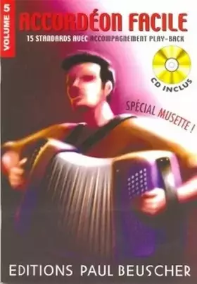 Couverture du produit · Accordeon Facile - Volume 5 (Special Musette)