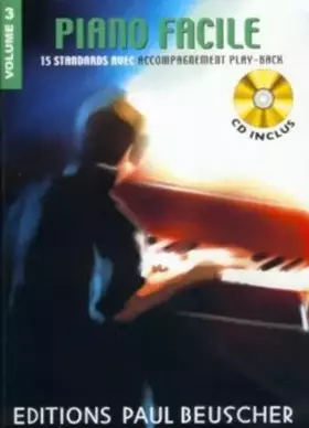 Couverture du produit · Partition : Piano facile vol. 3 + CD
