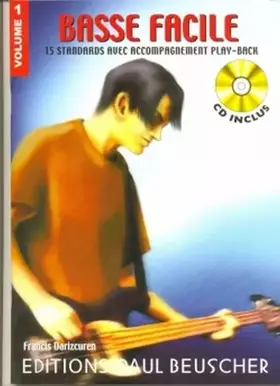 Couverture du produit · Partition : Basse facile vol.1 + CD