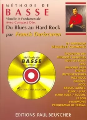 Couverture du produit · Partition : Methode de guitare basse F. Darizcuren + CD