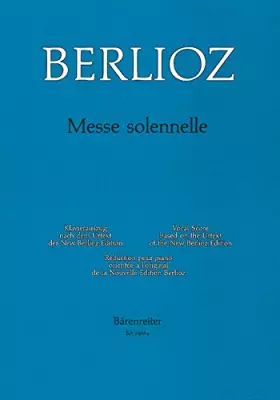 Couverture du produit · Berlioz: Messe solennelle, Hol. 20 (Vocal Score)