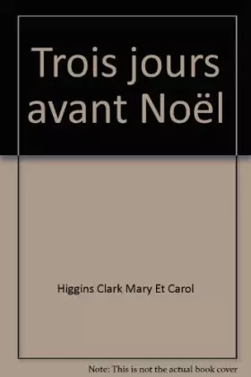 Couverture du produit · Trois jours avant Noël