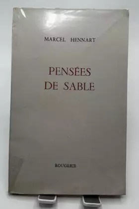 Couverture du produit · Pensées de sable
