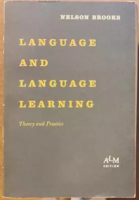 Couverture du produit · Language and language learning: Theory and practice