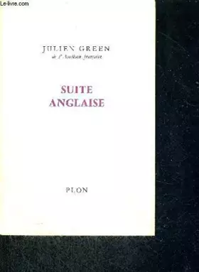 Couverture du produit · Suite anglaise